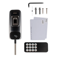 AT-AC-CFR2-W/EM контроллер со считывателем карт и отпечатков пальцев ATIX