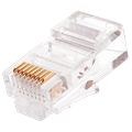 Коннектор RJ45/8P8C NIKOMAX NMC-RJ88RE06UD1-100 под витую пару неэкранированный, 100 шт