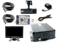 Комплект видеонаблюдения для автомобиля полиции (онлайн)