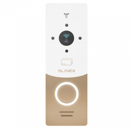 Вызывная IP-панель Slinex ML-20IP gold+white